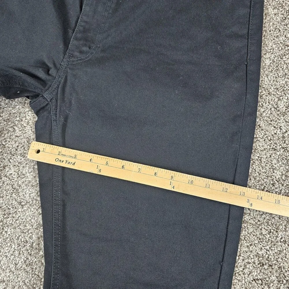 Levis 541 Jeans Mens 40x31 Black Athletic Tapered Stretch Workwear American